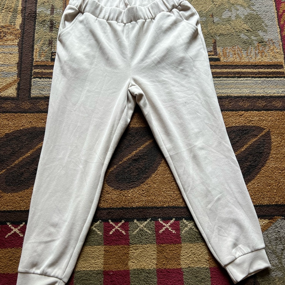 T.J.Maxx Cream Joggers